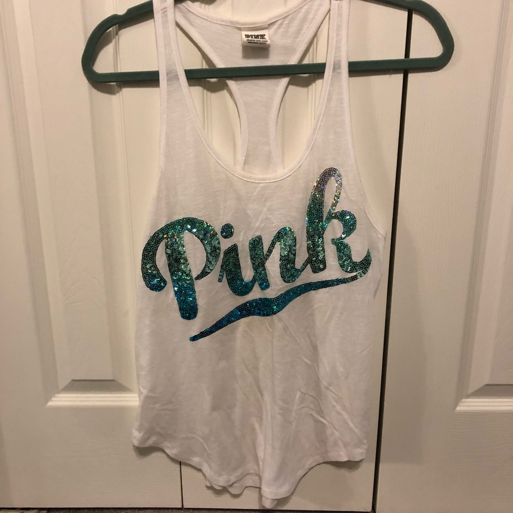 PINK muscle tee